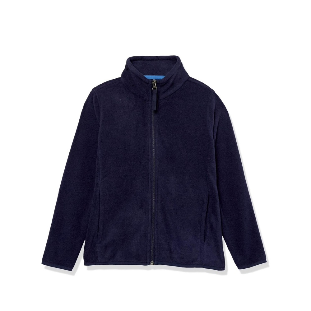 Amazon Essentials Boys and Toddlers' Polar Fleece Full-Zip Mock Jacket Sz L (10)